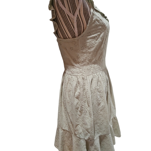 GUESS LOS ANGELES AUTHENTIC DENIM SHARON EYALET MINI DRESS SIZE S - Picture 10 of 16